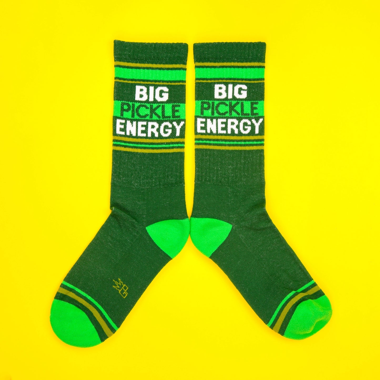 Gumball Poodle - Big Pickle Energy Gym Crew Socks