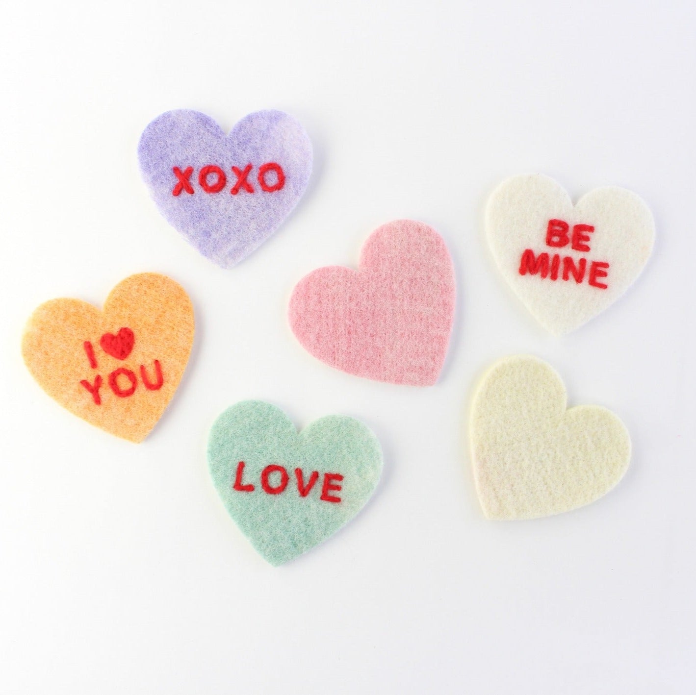 Sheep Creek Studio Candy Hearts Felting Craft Kit