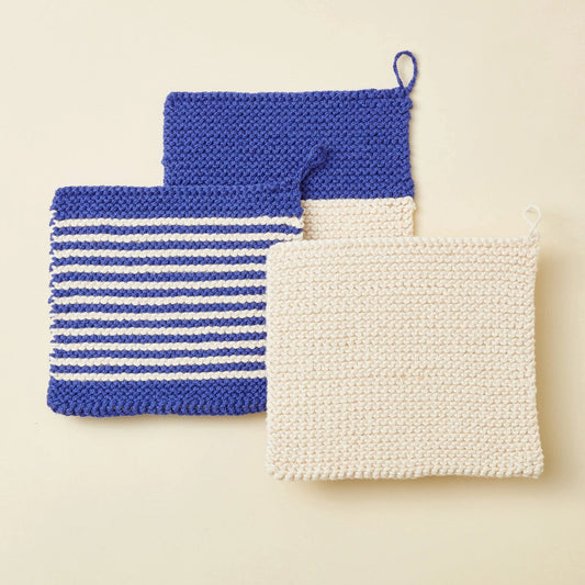 Beginning Knitting Kit - 3 Washcloths
