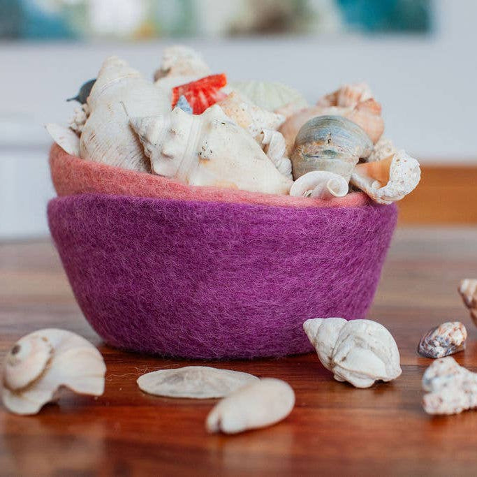 Fibres of Life Felt Bowl - Small
