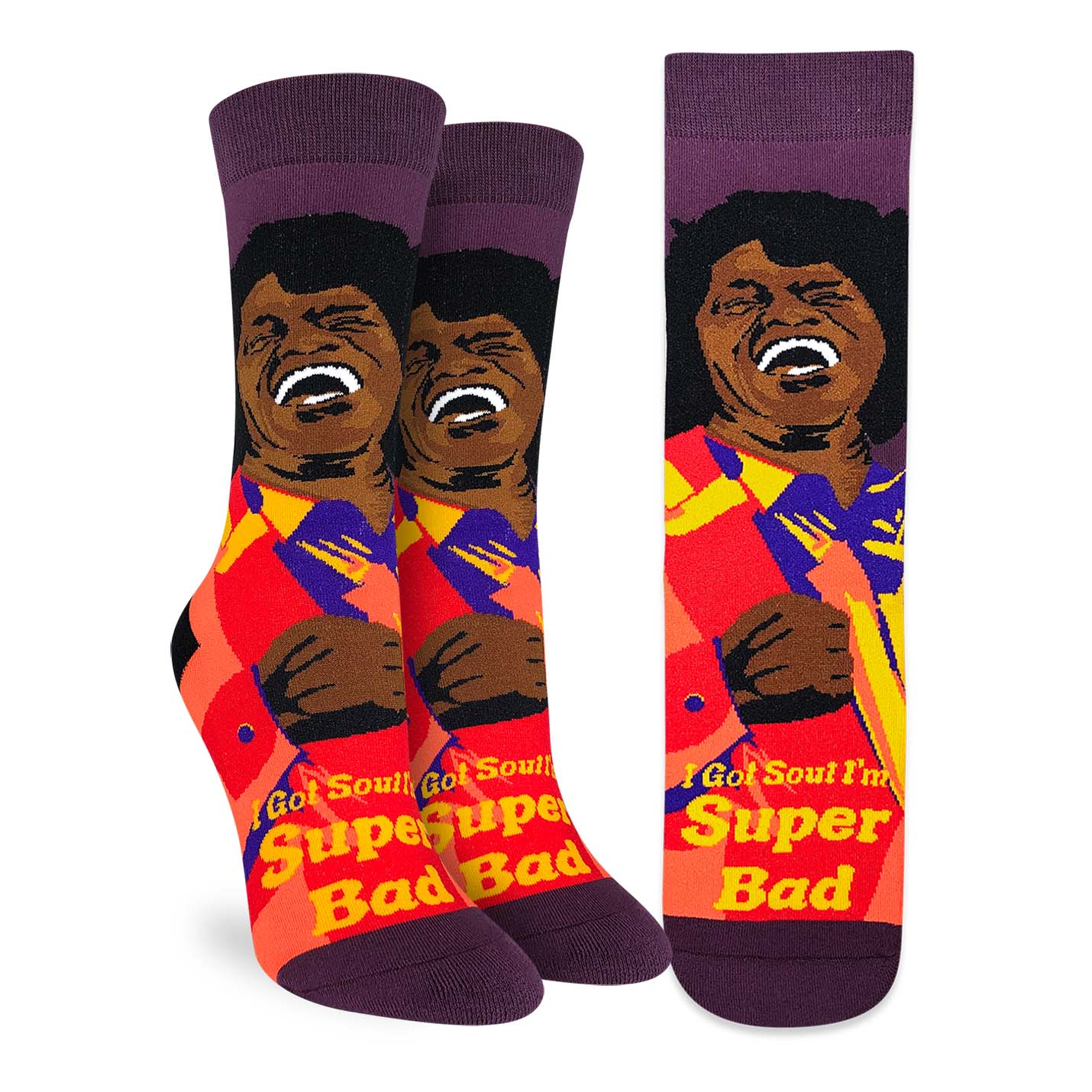 Good Luck Sock - Women's James Brown, Super Bad Socks