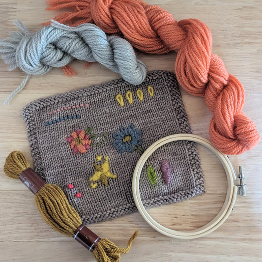 Learn to Embroider on Knits