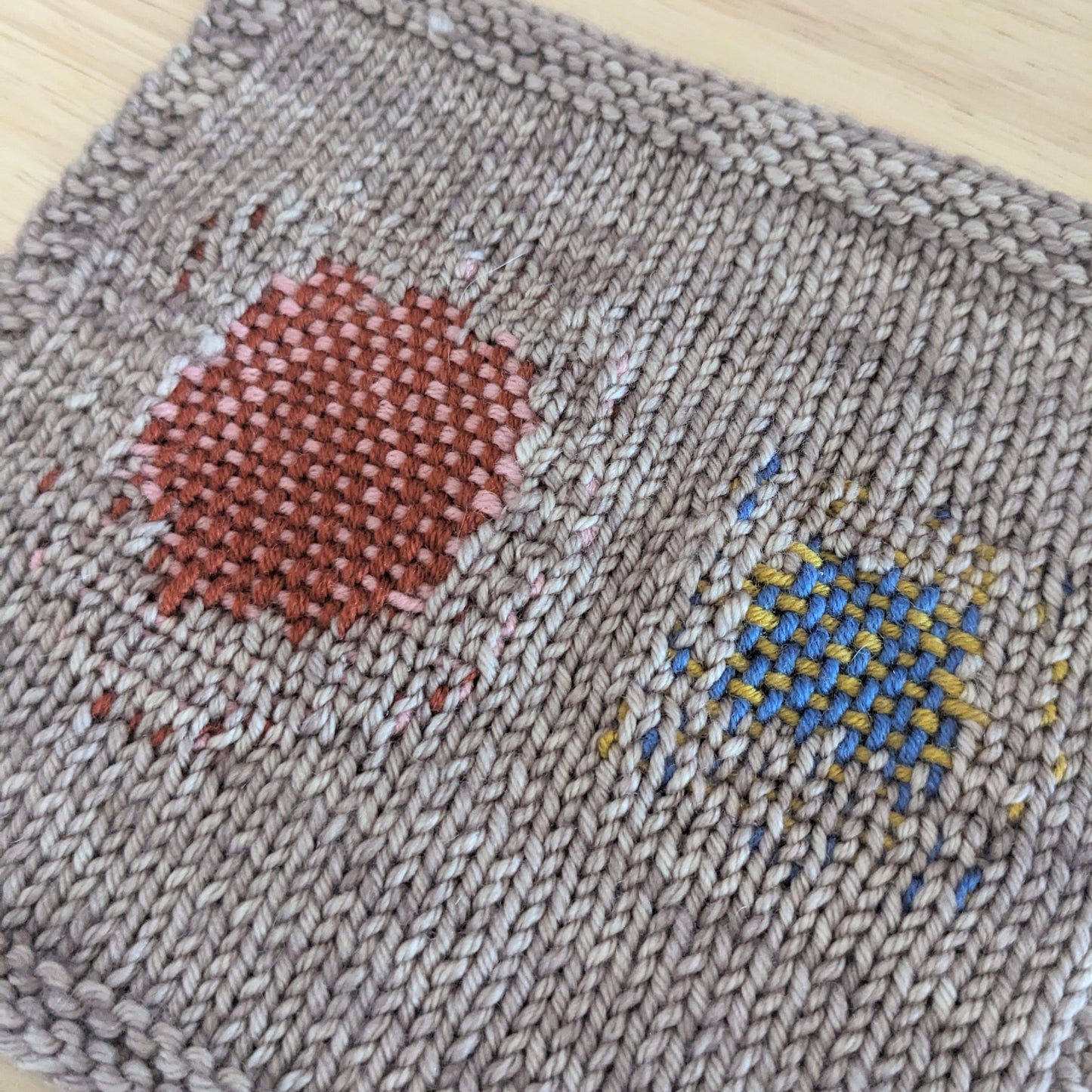 Learn to Mend Knits - Woven Darning