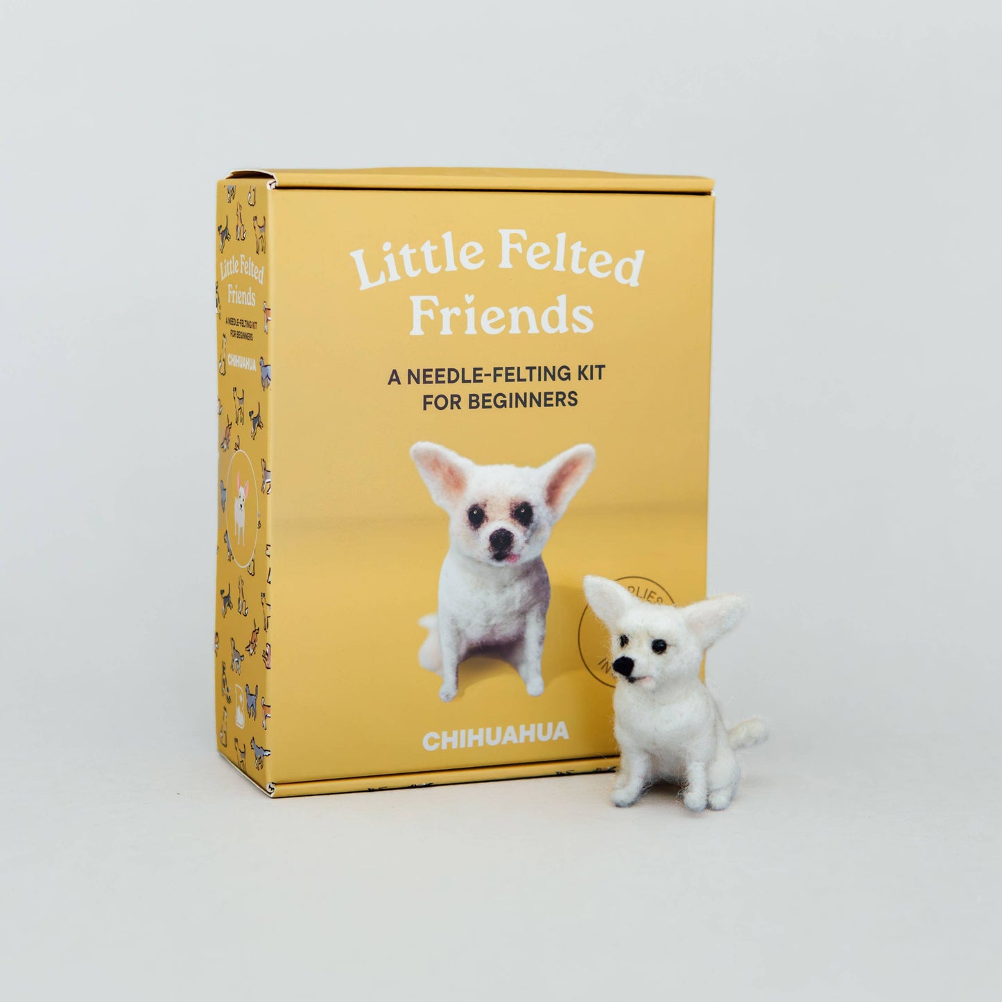 Little Felted Friends: Chihuahua Needle-Felting Kit