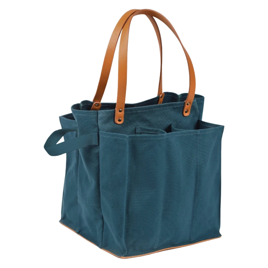 CapaBunga Multi-Pocket Market Tote / Knitting Bag