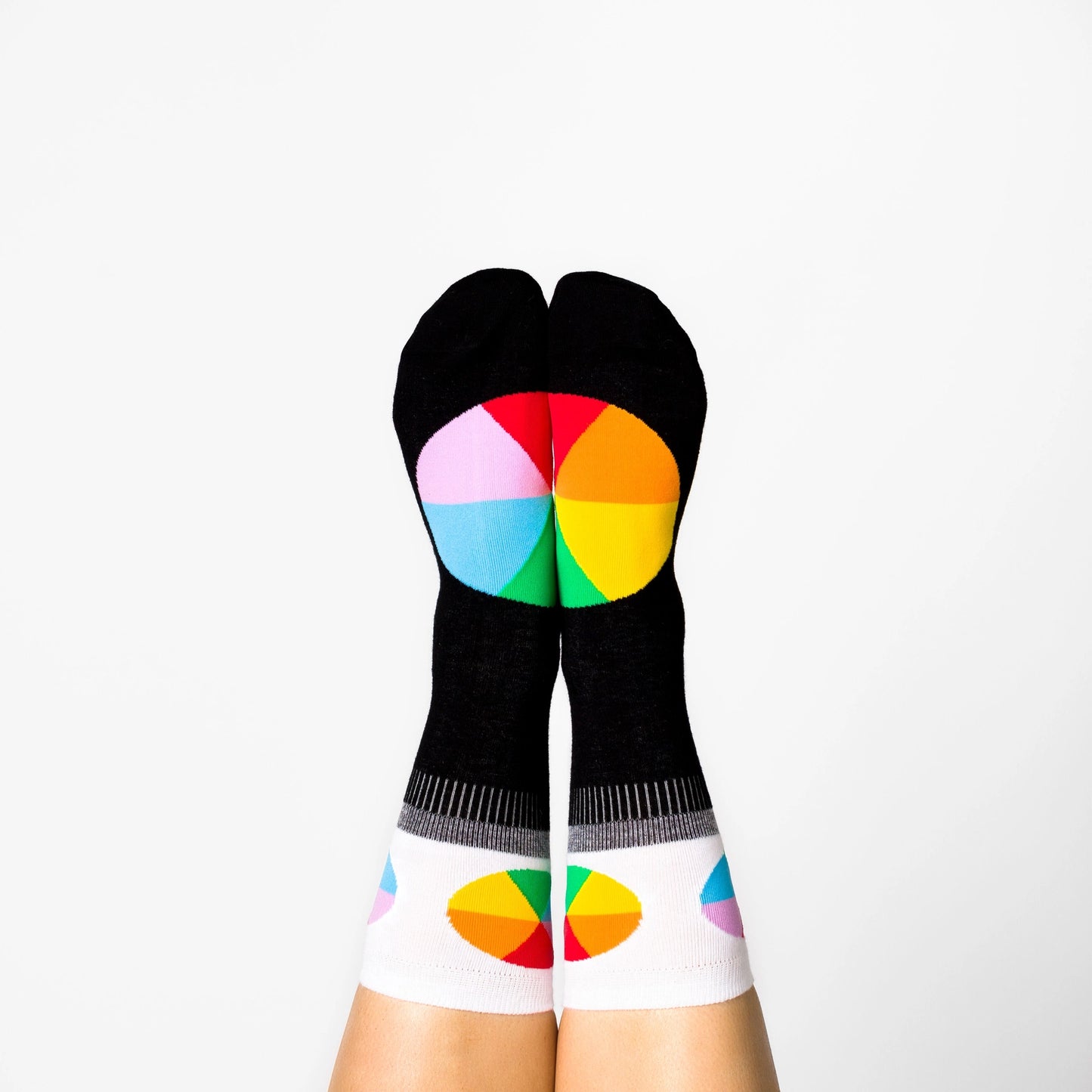 Yellow Owl Workshop - Women's - Color Wheel Crew Socks