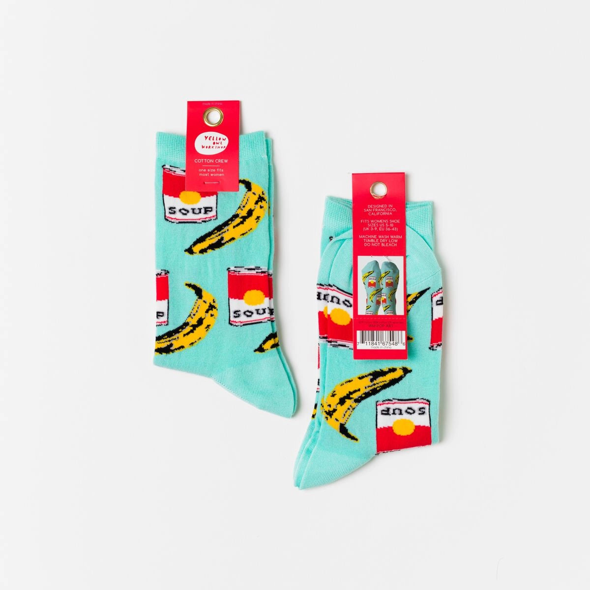 Yellow Owl Workshop - Women's - Pop Art Crew Socks