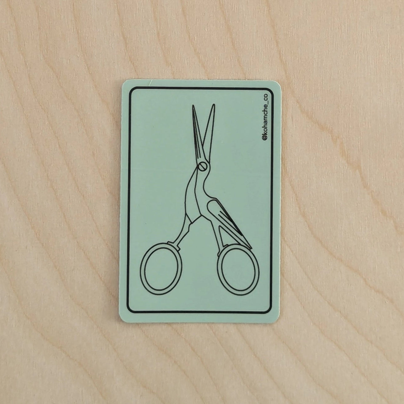 Kohamche Fiber Art Stickers