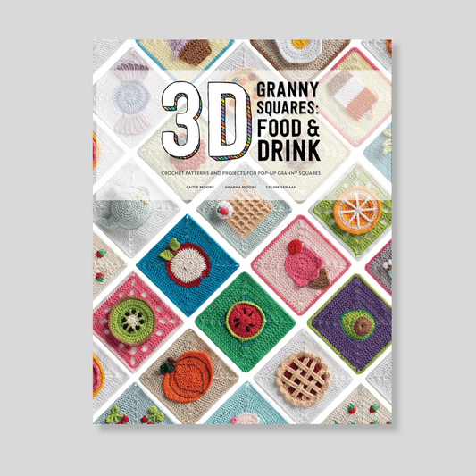 3D Granny Squares: Food & Drink