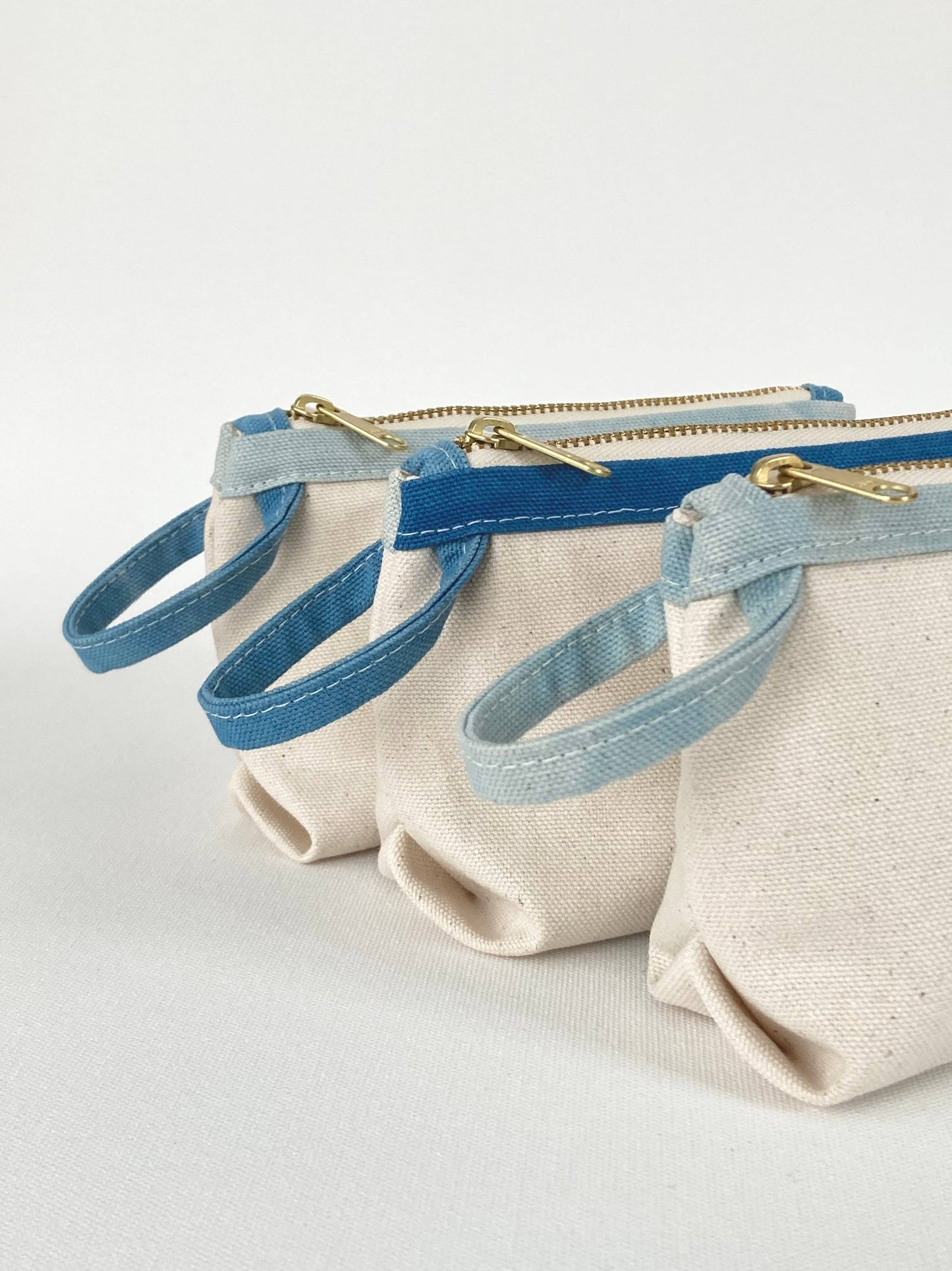 Sunday Sewing Loop Pouch - Blues