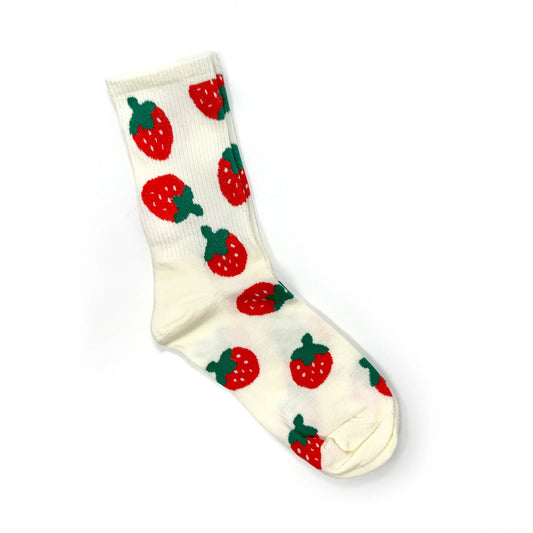 Rainbow Unicorn Birthday Surprise - Strawberry Socks