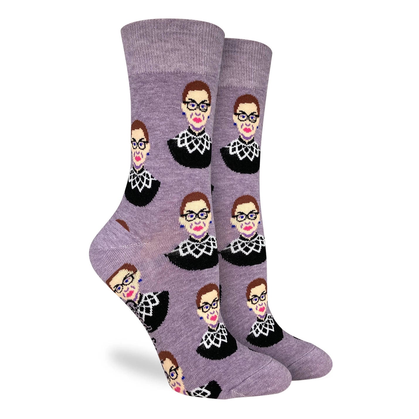 Good Luck Sock - Women's Women's Ruth Bader Ginsburg, Purple Socks, Purple Socks