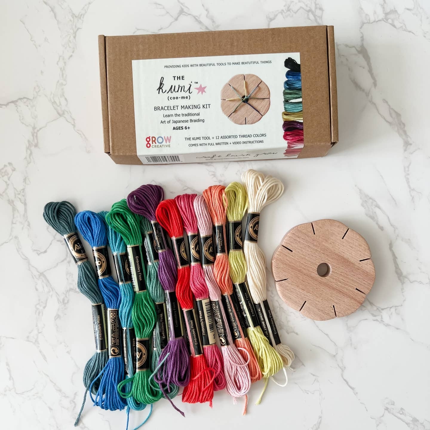 The Kumi Tool Bracelet Making kit