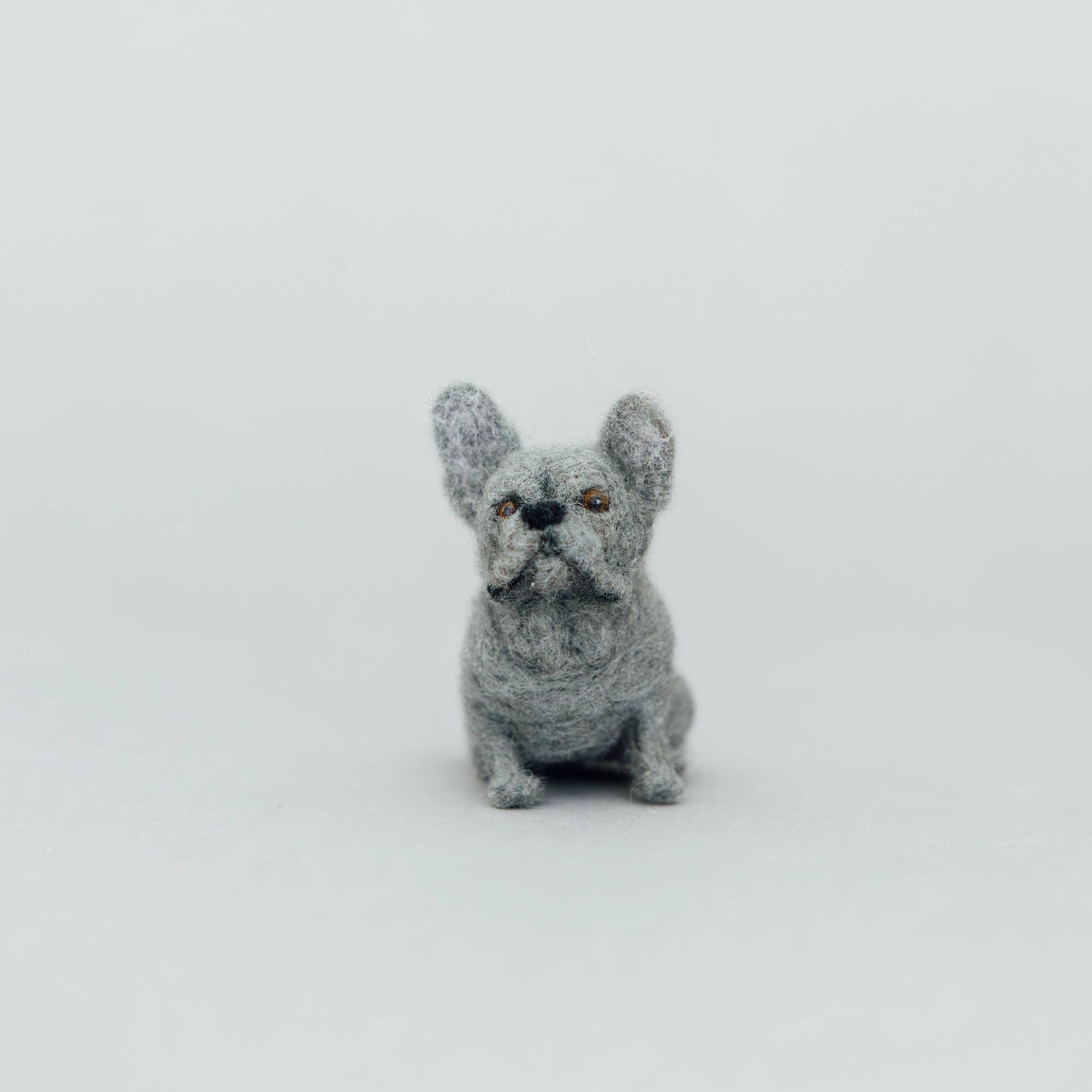 Little Felted Friends: French Bulldog Needle-Felting Kit