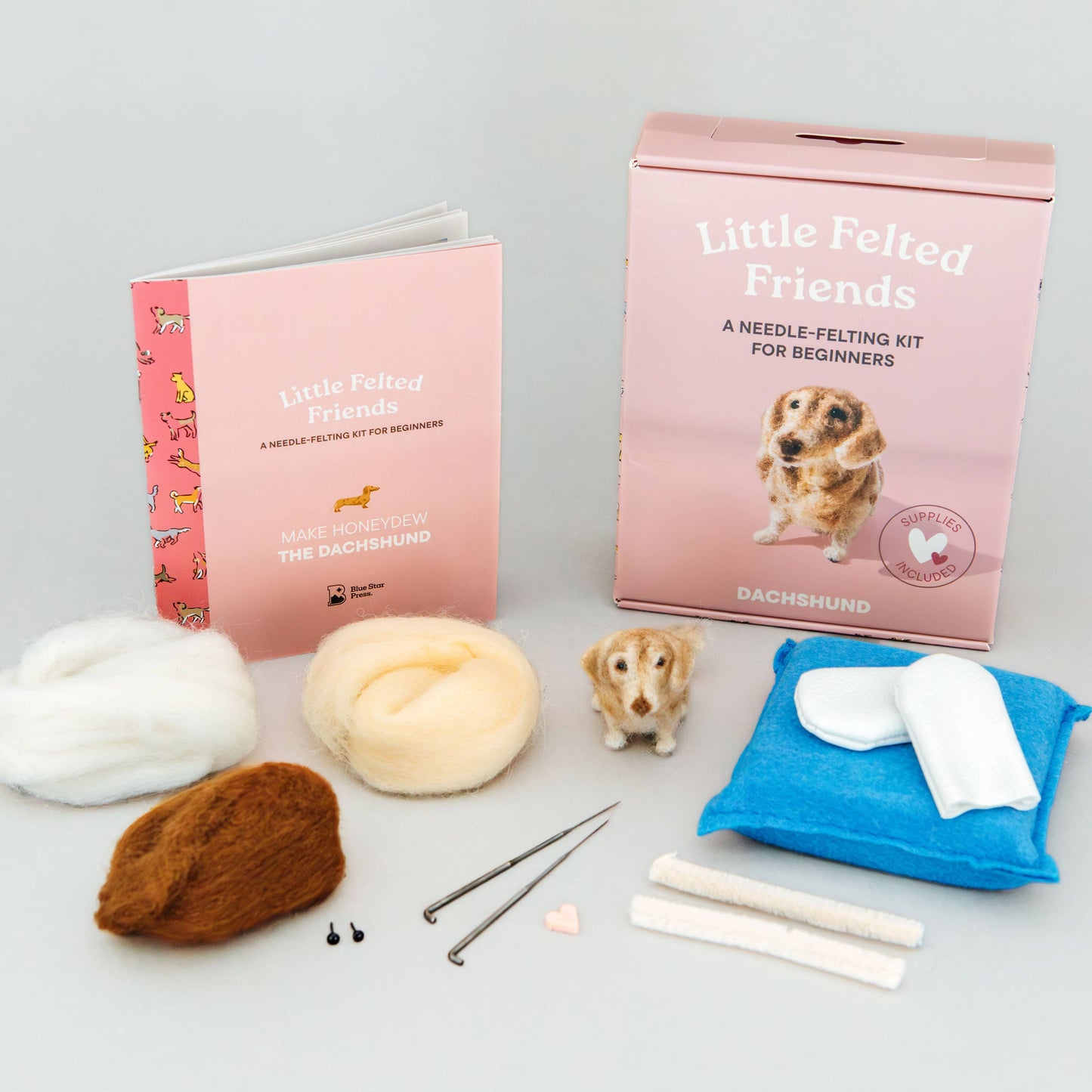 Little Felted Friends: Dachshund Needle-Felting Kit