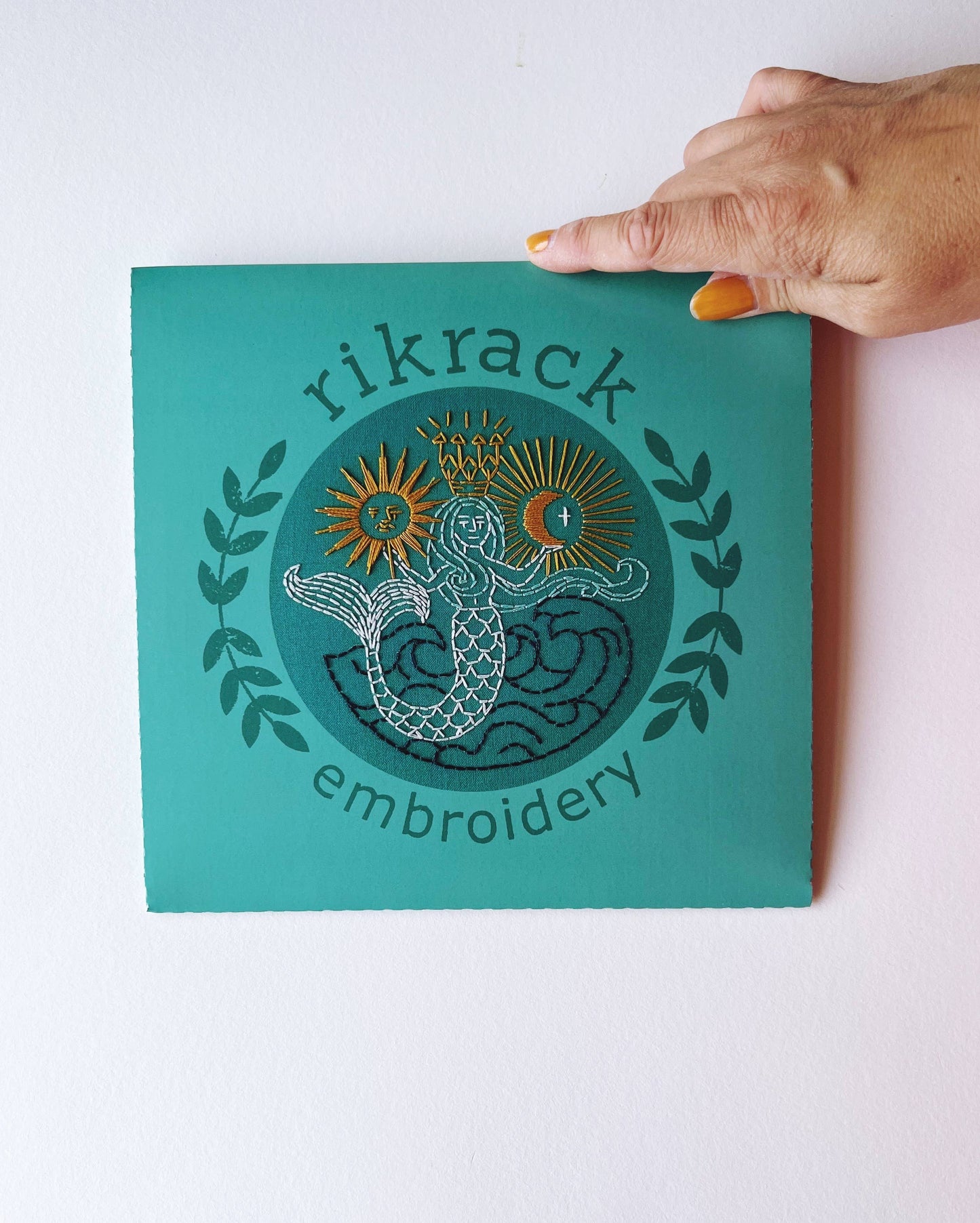 Rikrack Mermaid Embroidery Kit