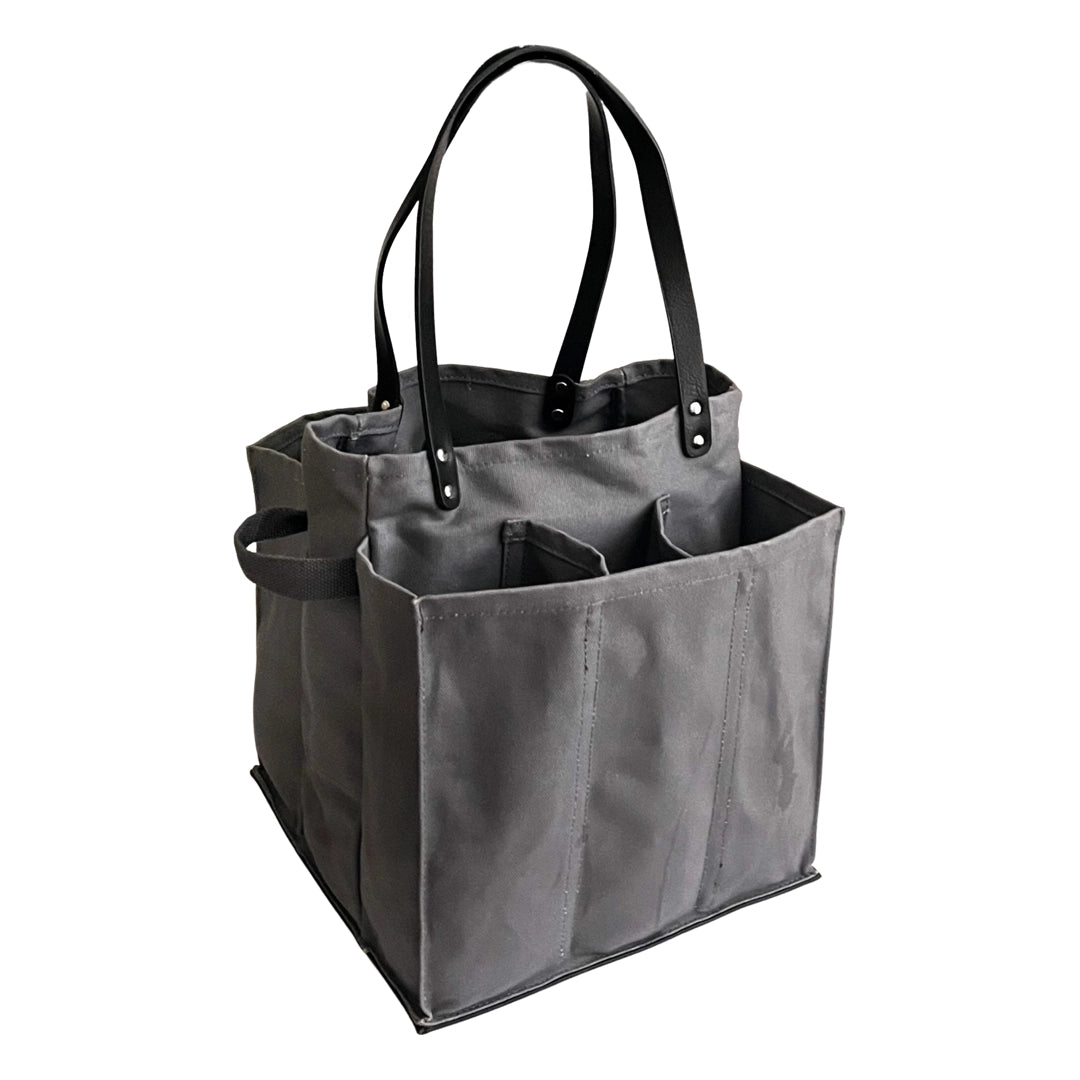 CapaBunga Multi-Pocket Market Tote / Knitting Bag