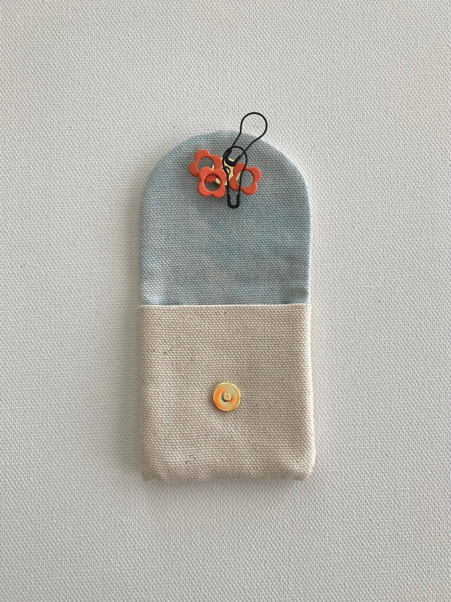 Sunday Sewing Charm Pouch - Blues