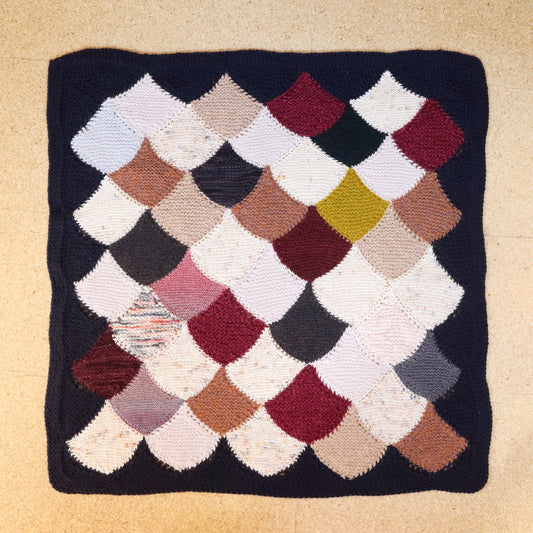 Knitted Stash Scales Pattern