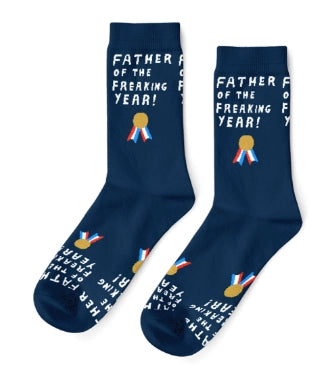 Yellow Owl Workshop -Men's Socks - Father of the Year - Father's Day Gift