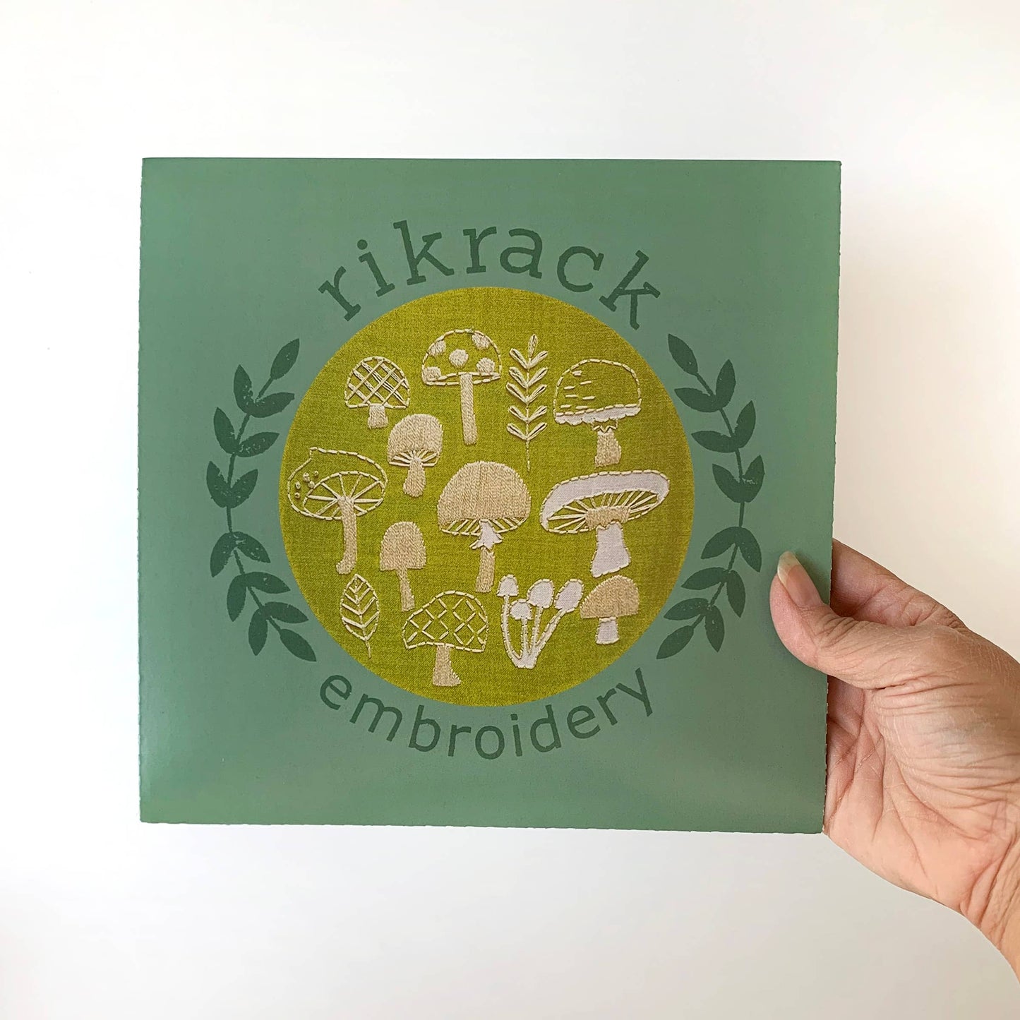 Rikrack Mushrooms Embroidery Kit