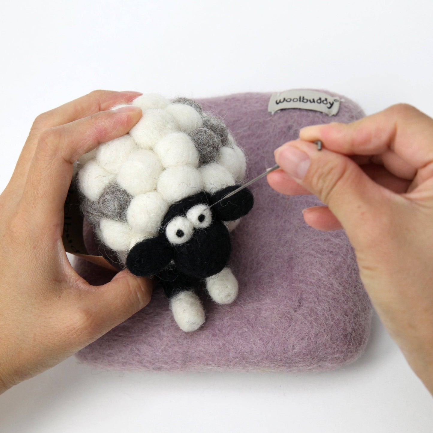 Small Size Needle Felting Mat: White