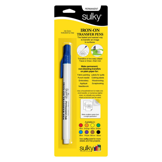 Sulky Iron-On Fabric Transfer Pen - Blue