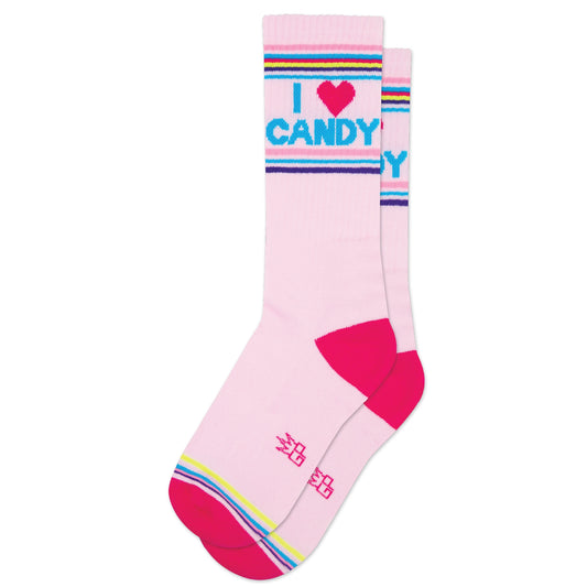 Gumball Poodle - I ❤️ Candy Gym Crew Socks