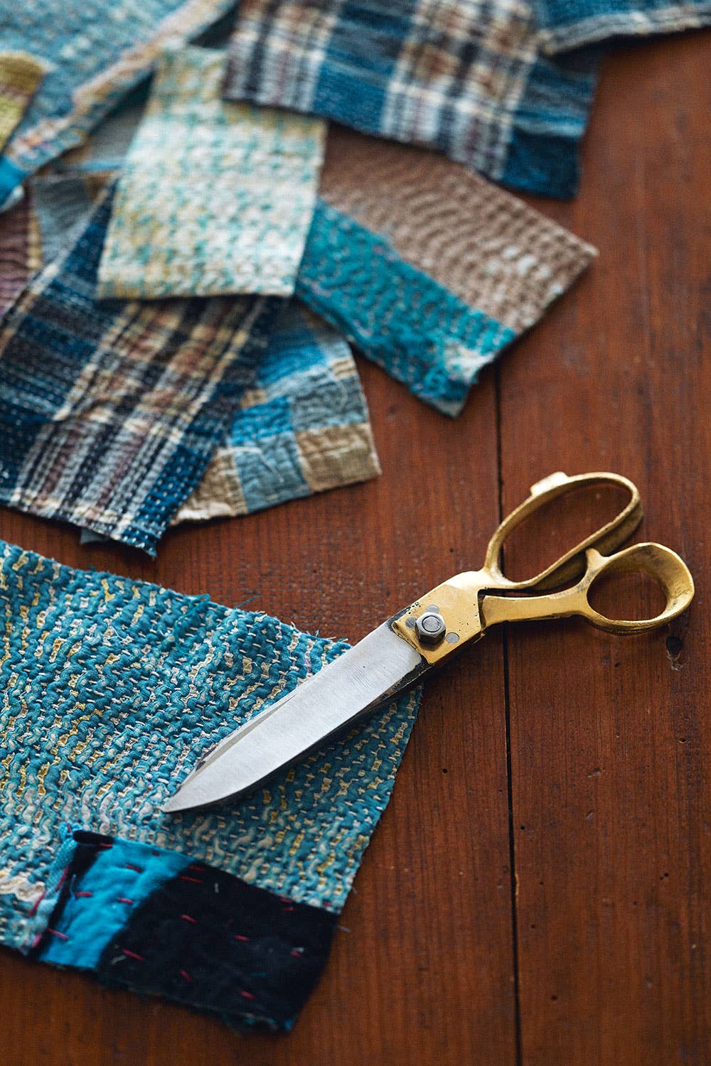 Brass Handle Scissors - Large
