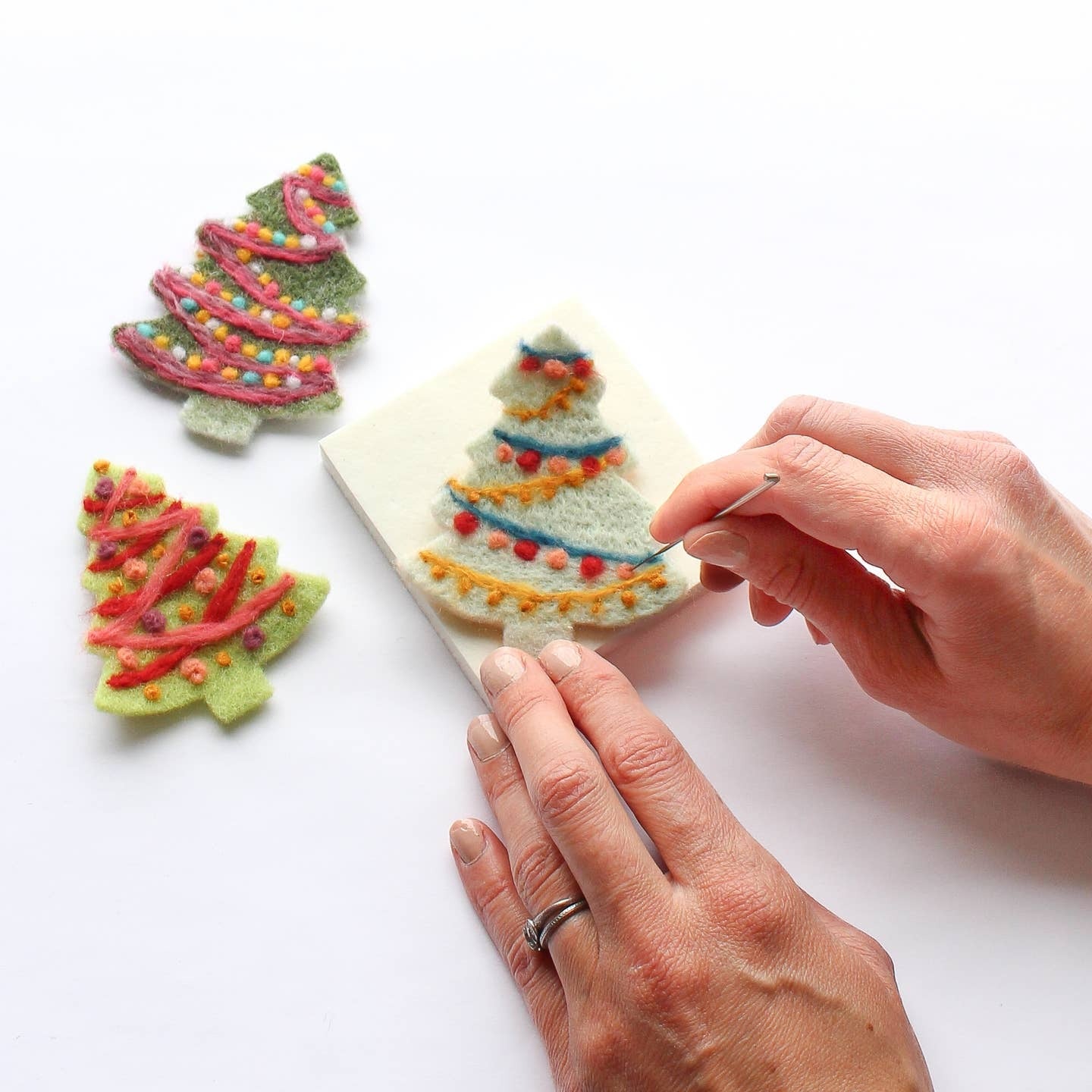 Christmas Tree Felting Craft Kit