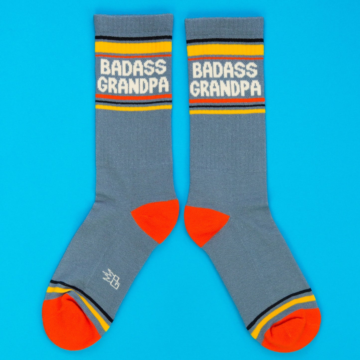 Gumball Poodle - Badass Grandpa Gym Crew Socks