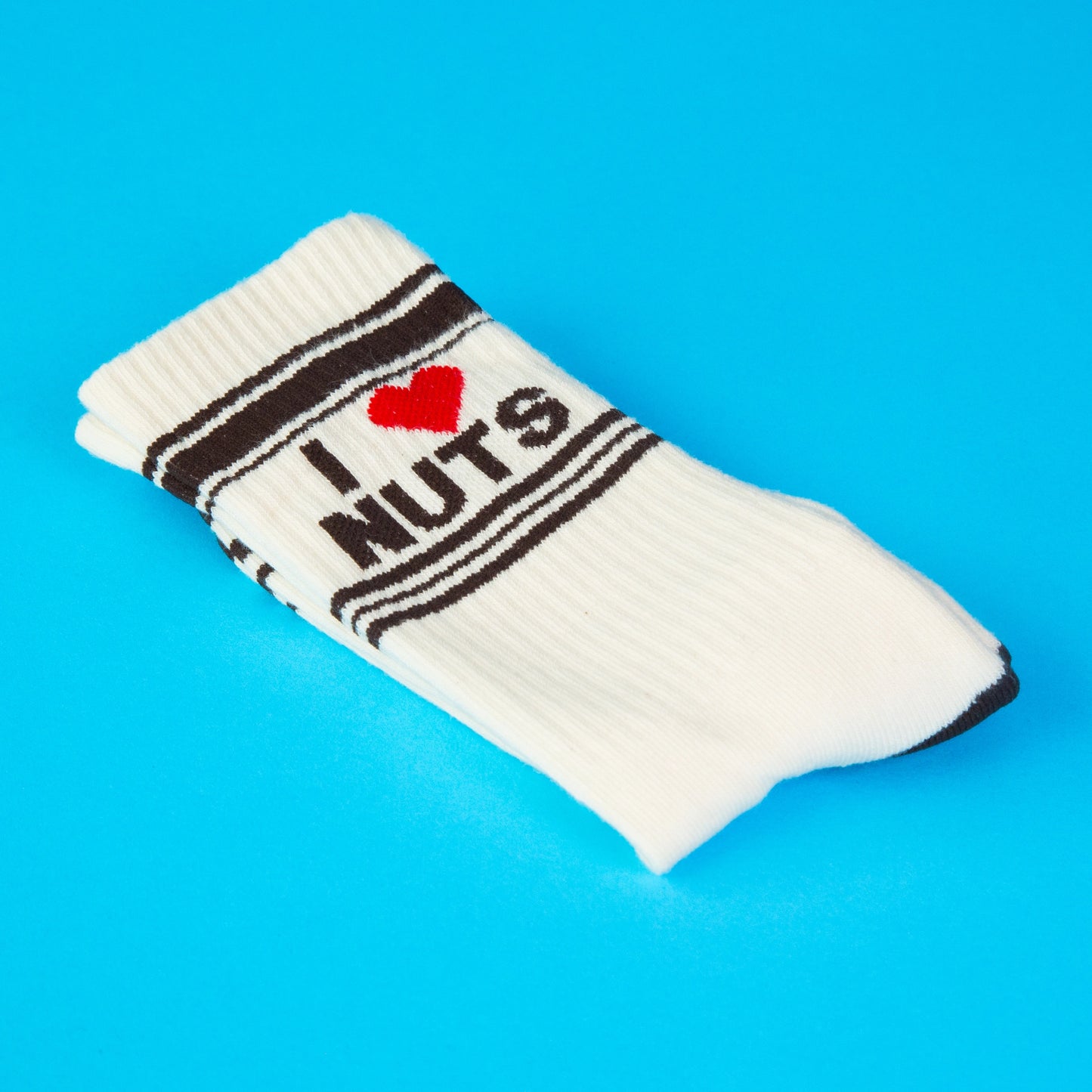 Gumball Poodle - I ❤️ Nuts Gym Crew Socks
