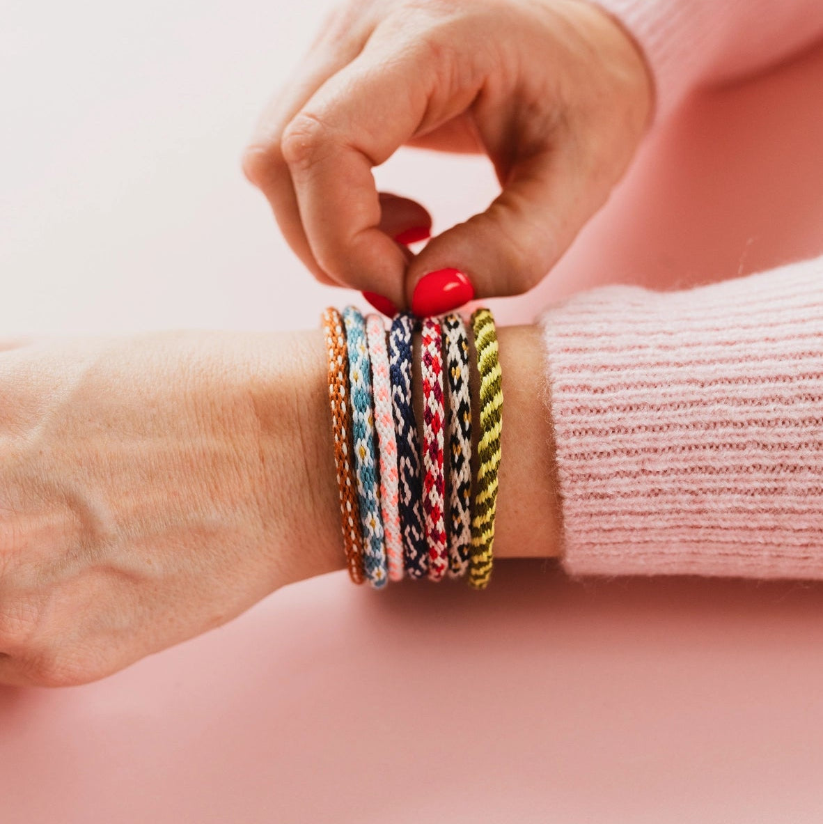 Cotton Clara Kumihimo Friendship Bracelet Kit