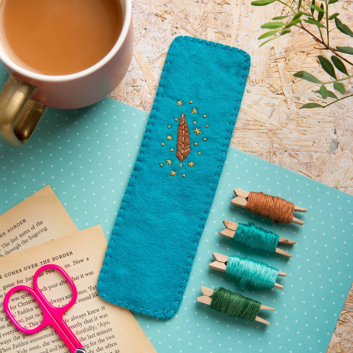 Owl Bookmark Complete Felt Craft Kit