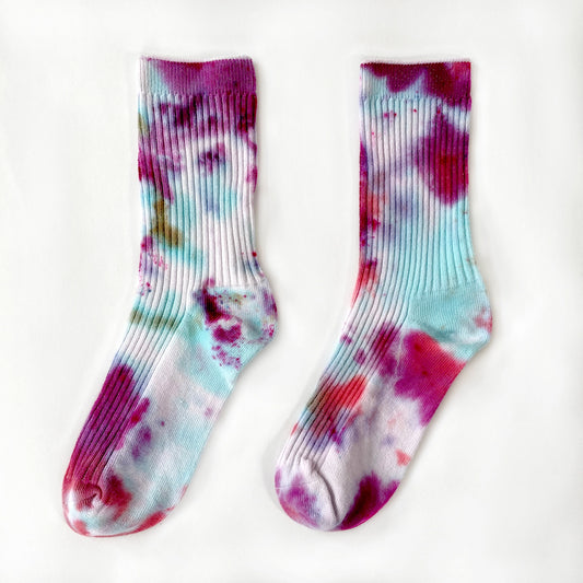 Merle Works - Jewel Tie-Dye Dressy Socks