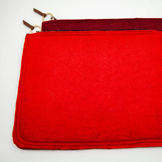Fibres of Life 2-Tone Pouch  -  Large