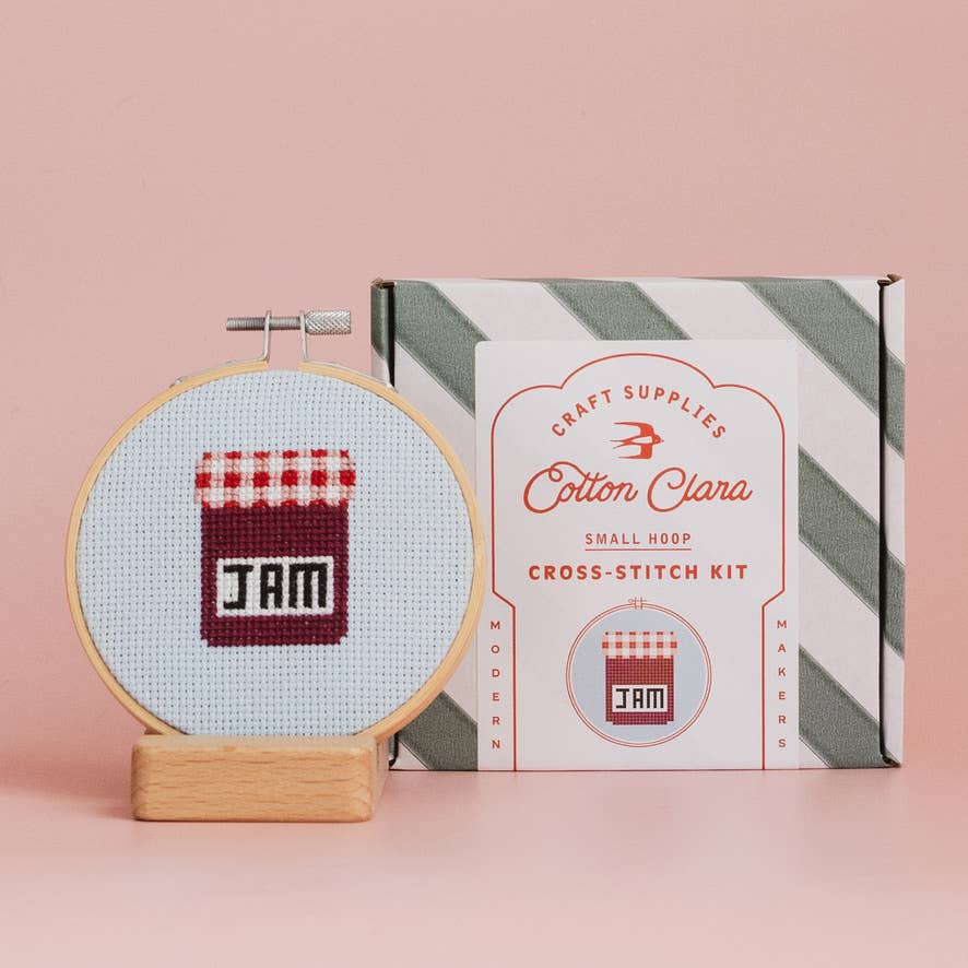 Cotton Clara Jam Cross Stitch Kit
