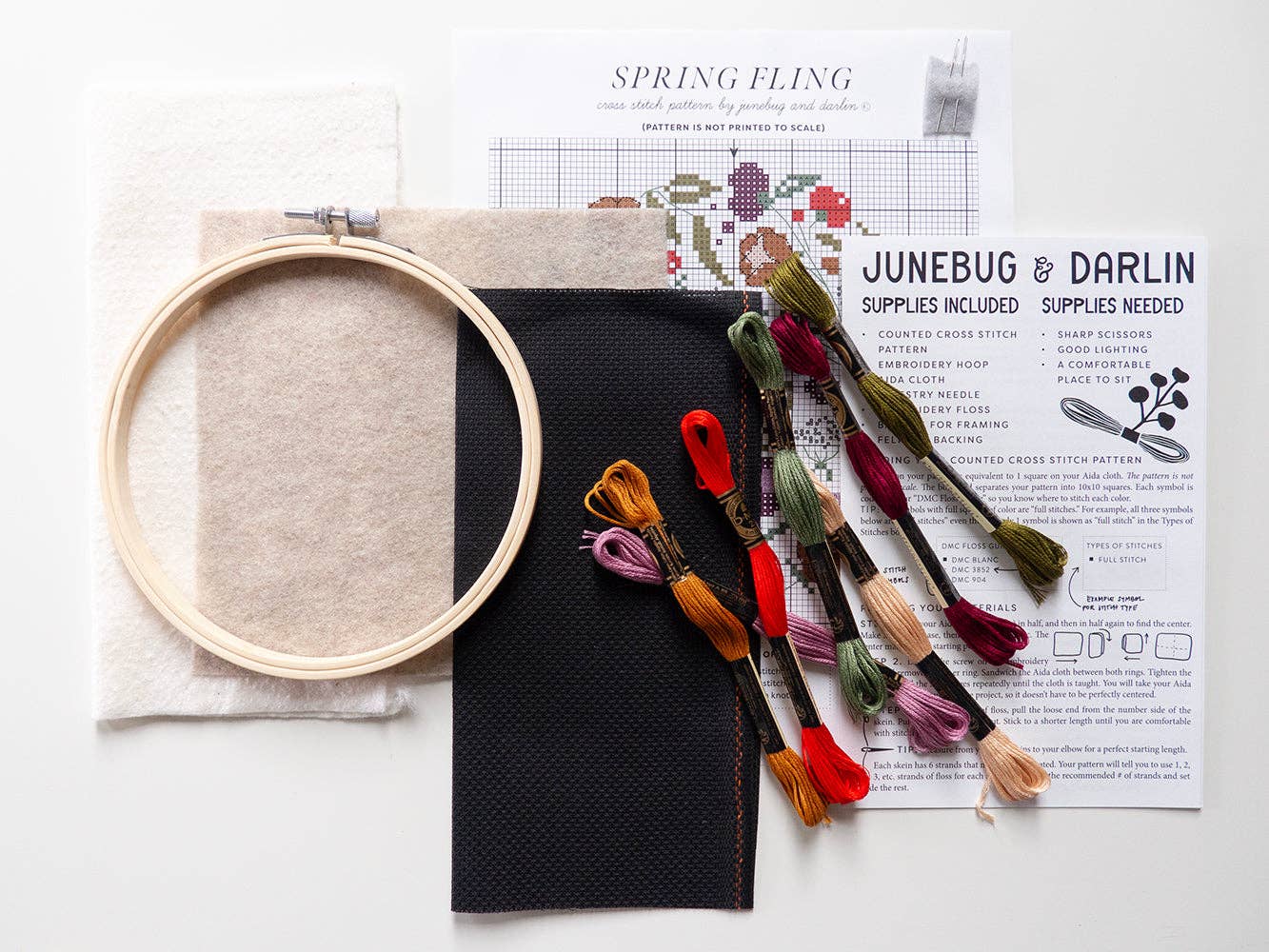 Spring Fling Cross Stitch Kit