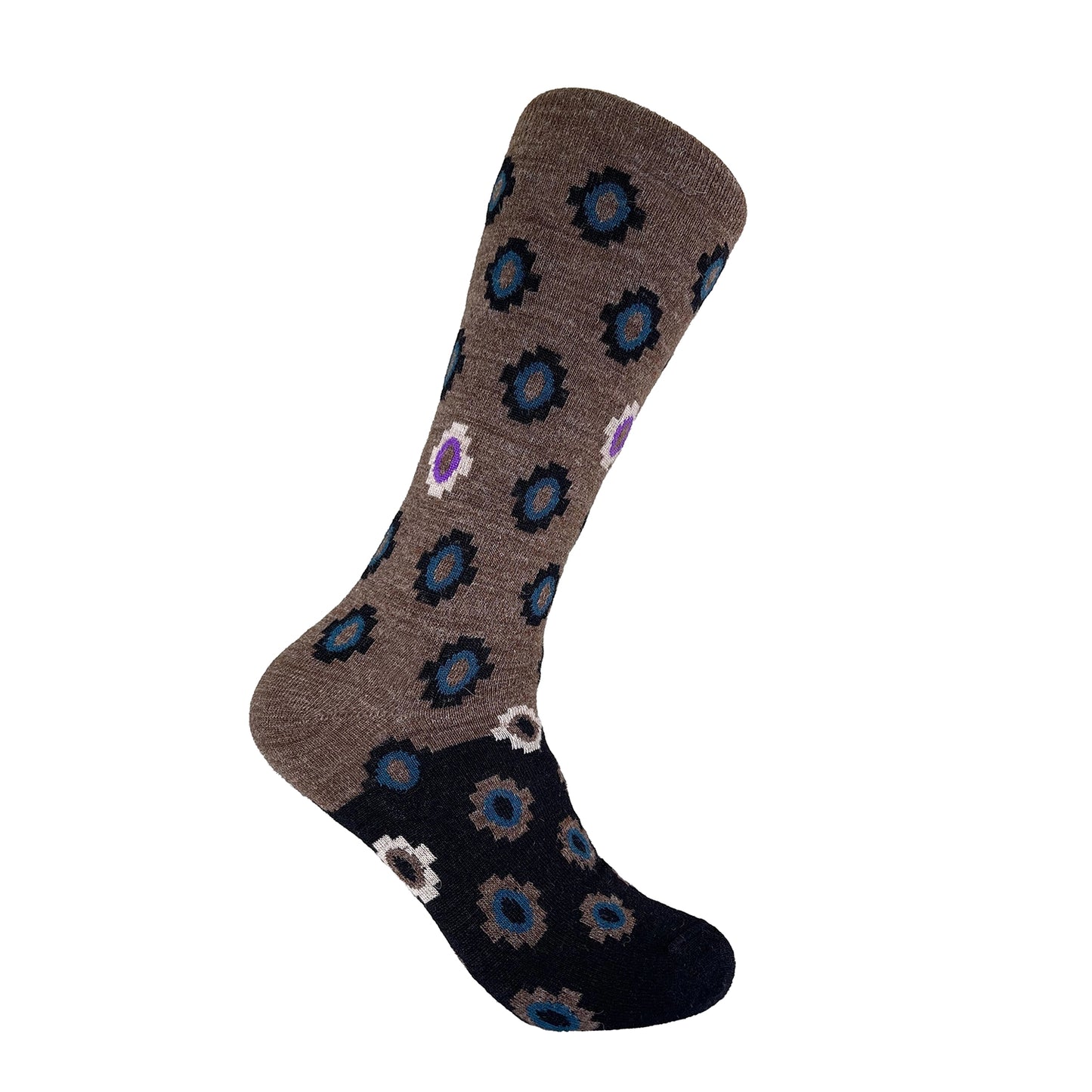 Shupaca Alpaca - Alpaca Socks - Incan - Mahogany