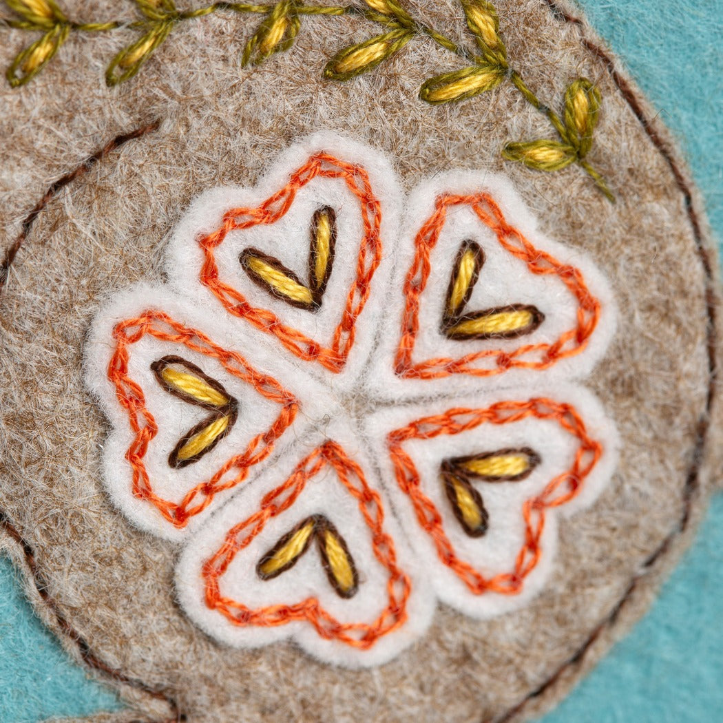 Corinne Lapierre Wild Hare Appliqué Hoop Craft Kit