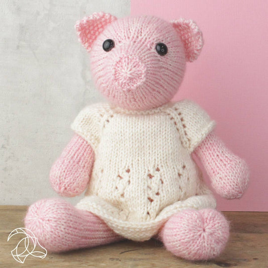 DIY Knitting Kit - Frida Piglet