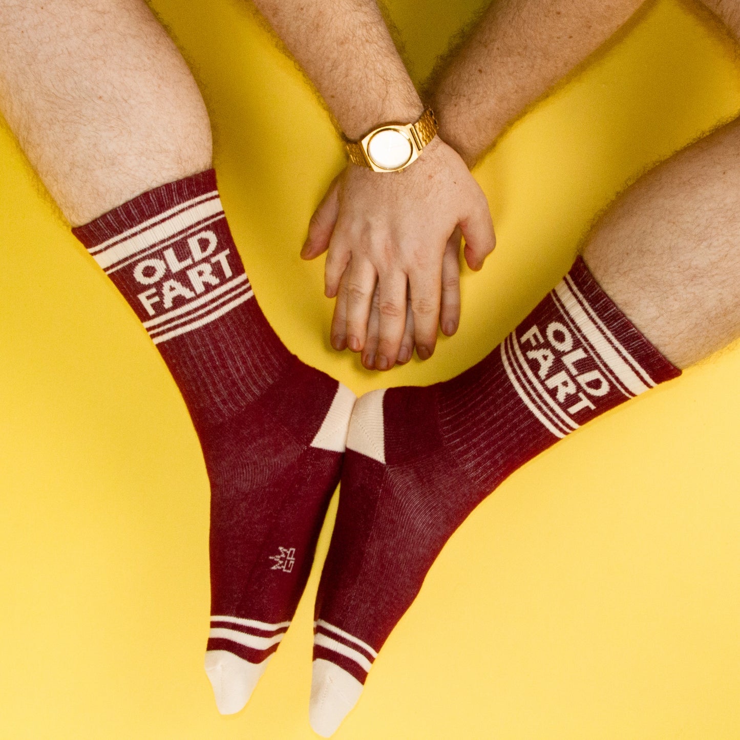 Gumball Poodle - Old Fart Gym Crew Socks