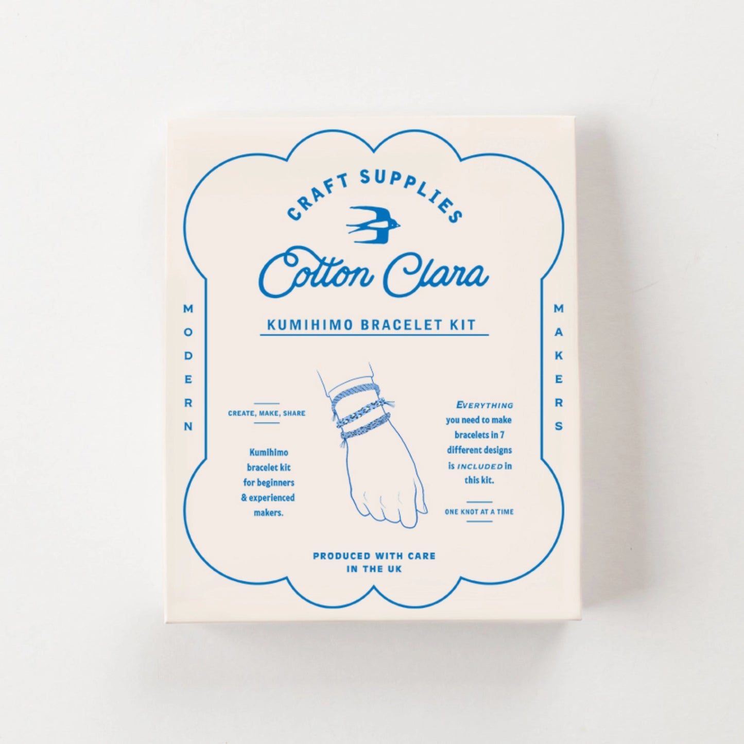 Cotton Clara Kumihimo Friendship Bracelet Kit
