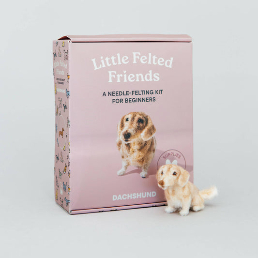 Little Felted Friends: Dachshund Needle-Felting Kit