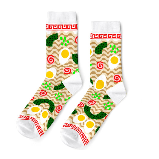 Yellow Owl Workshop - Ramen - Small Crew Socks