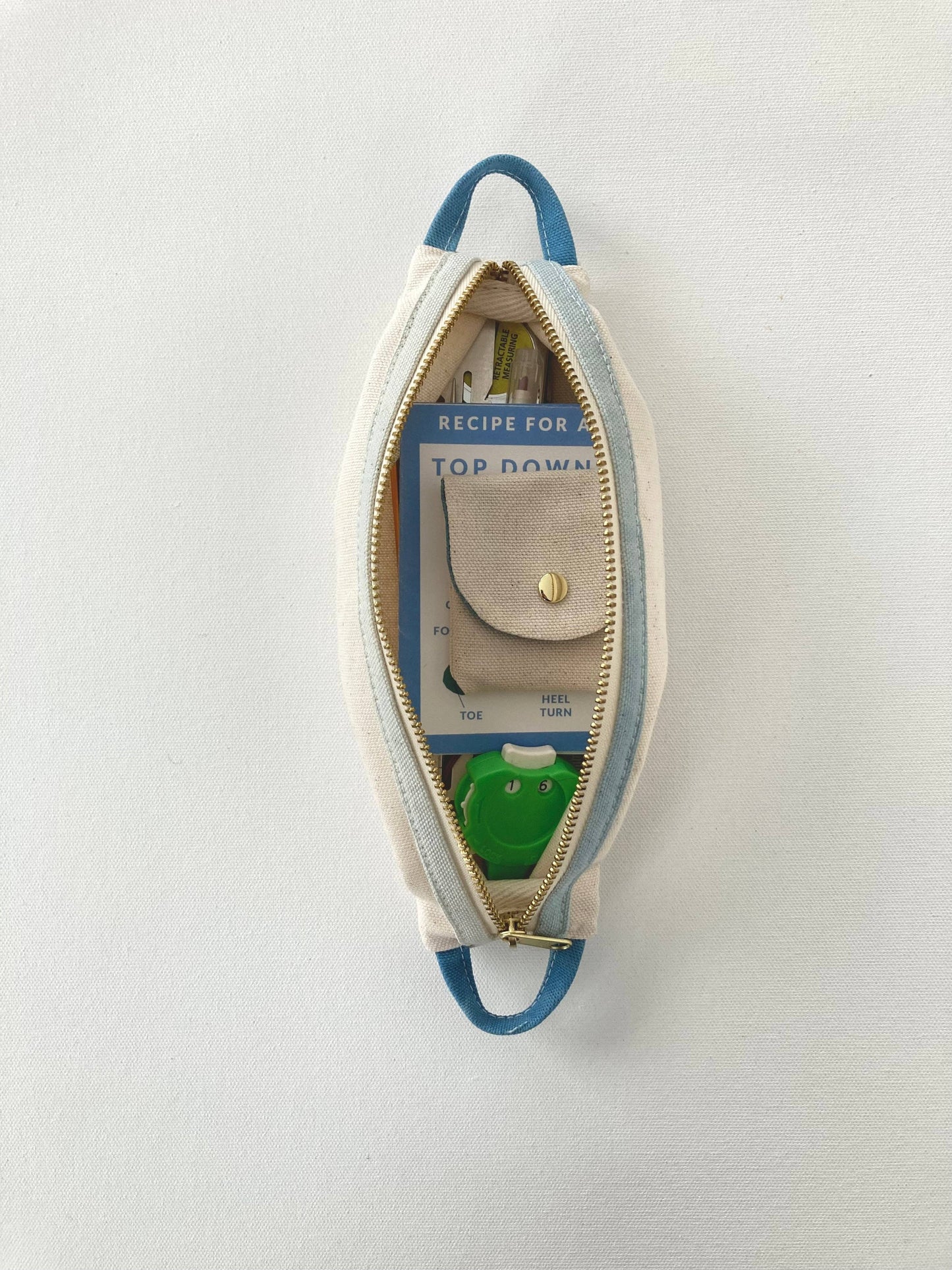 Sunday Sewing Line Pouch - Blues