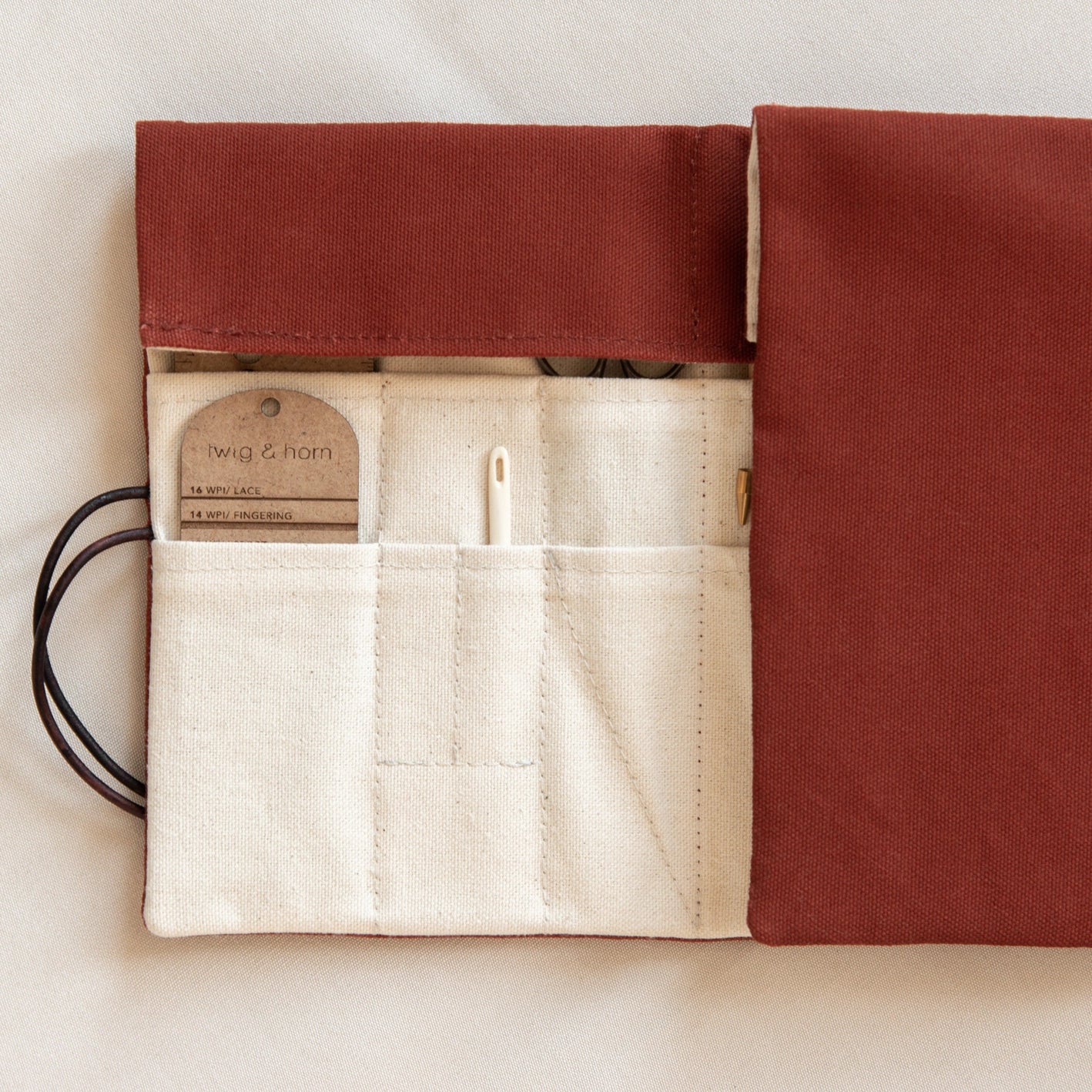 Twig & Horn Needle Case