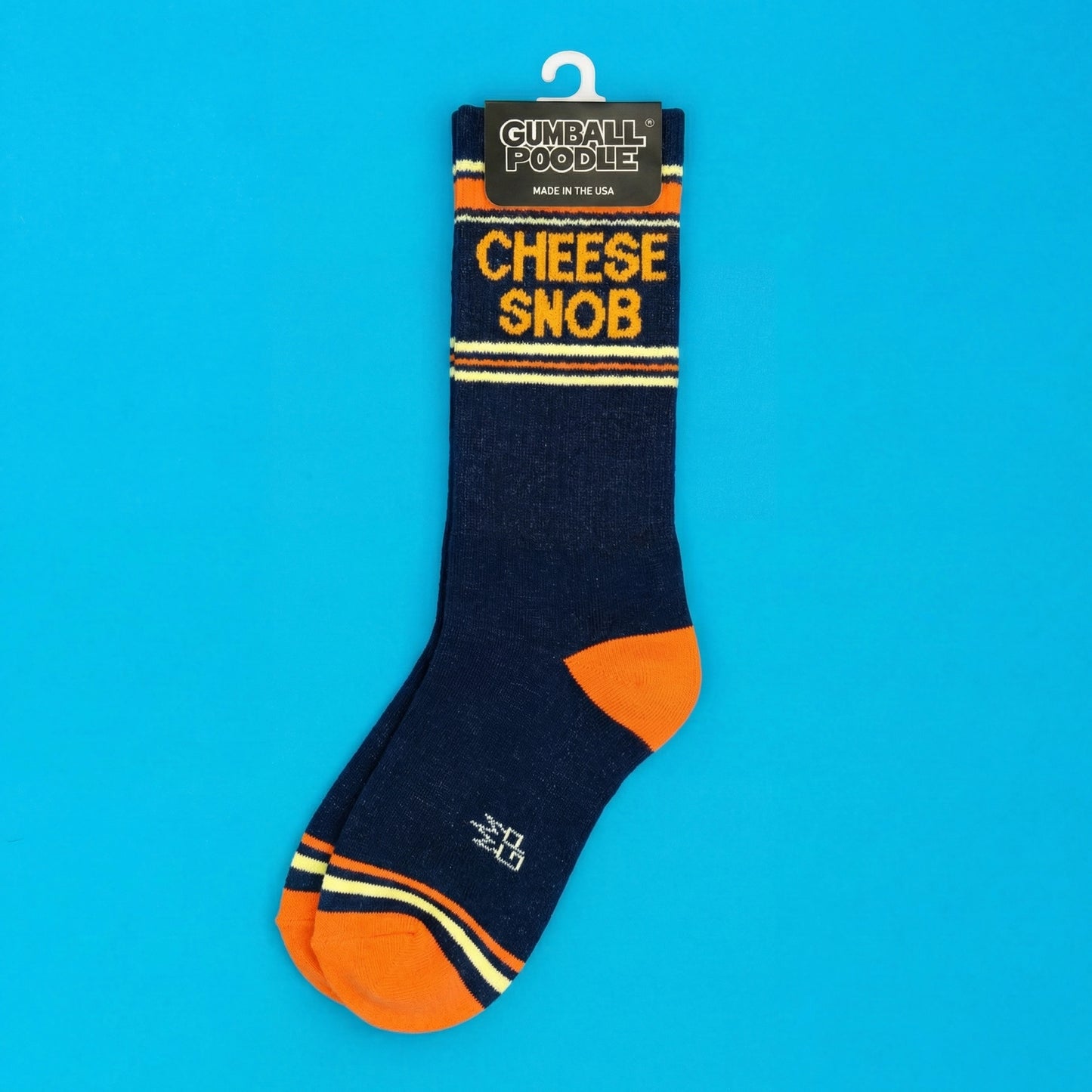 Gumball Poodle - Cheese Snob Gym Crew Socks