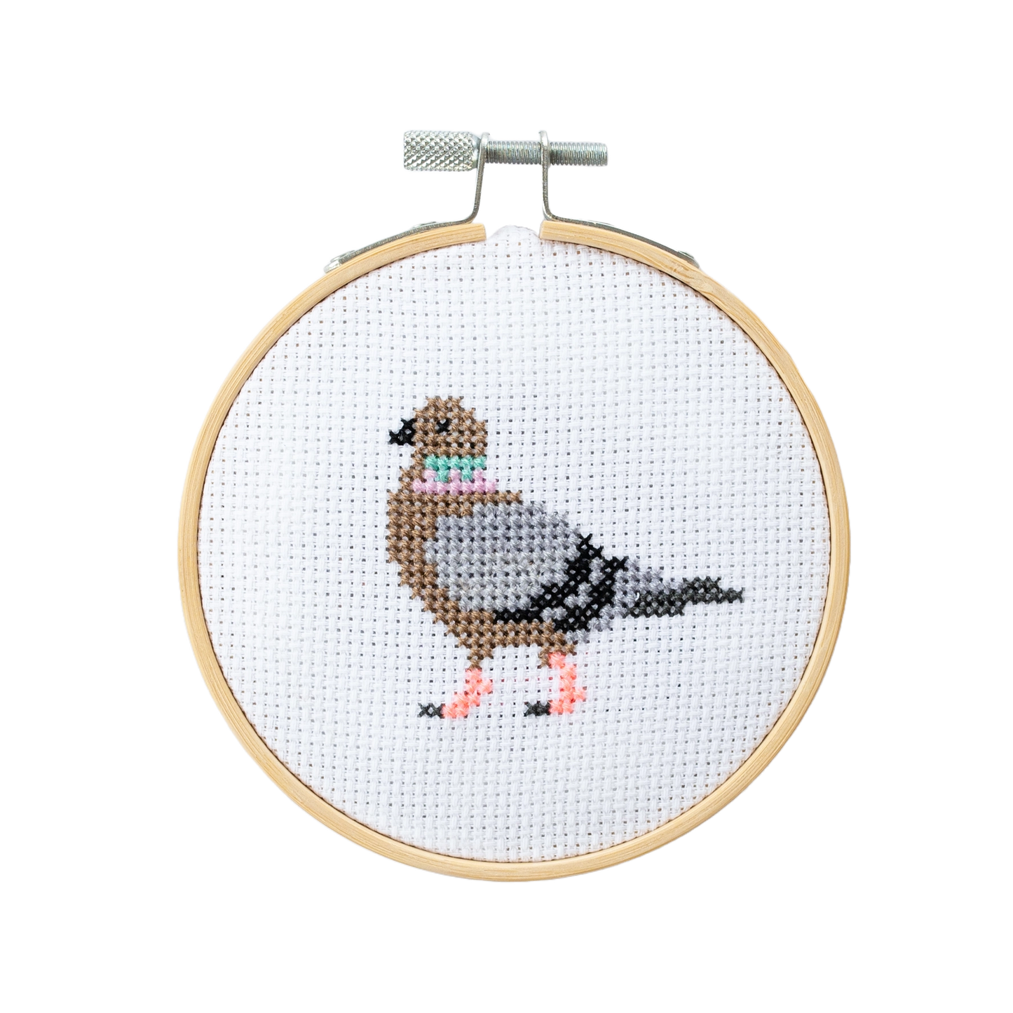 Cotton Clara Beginner Pigeon Cross Stitch Kit