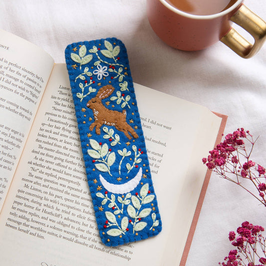 Hare Bookmark Complete Felt Craft Kit